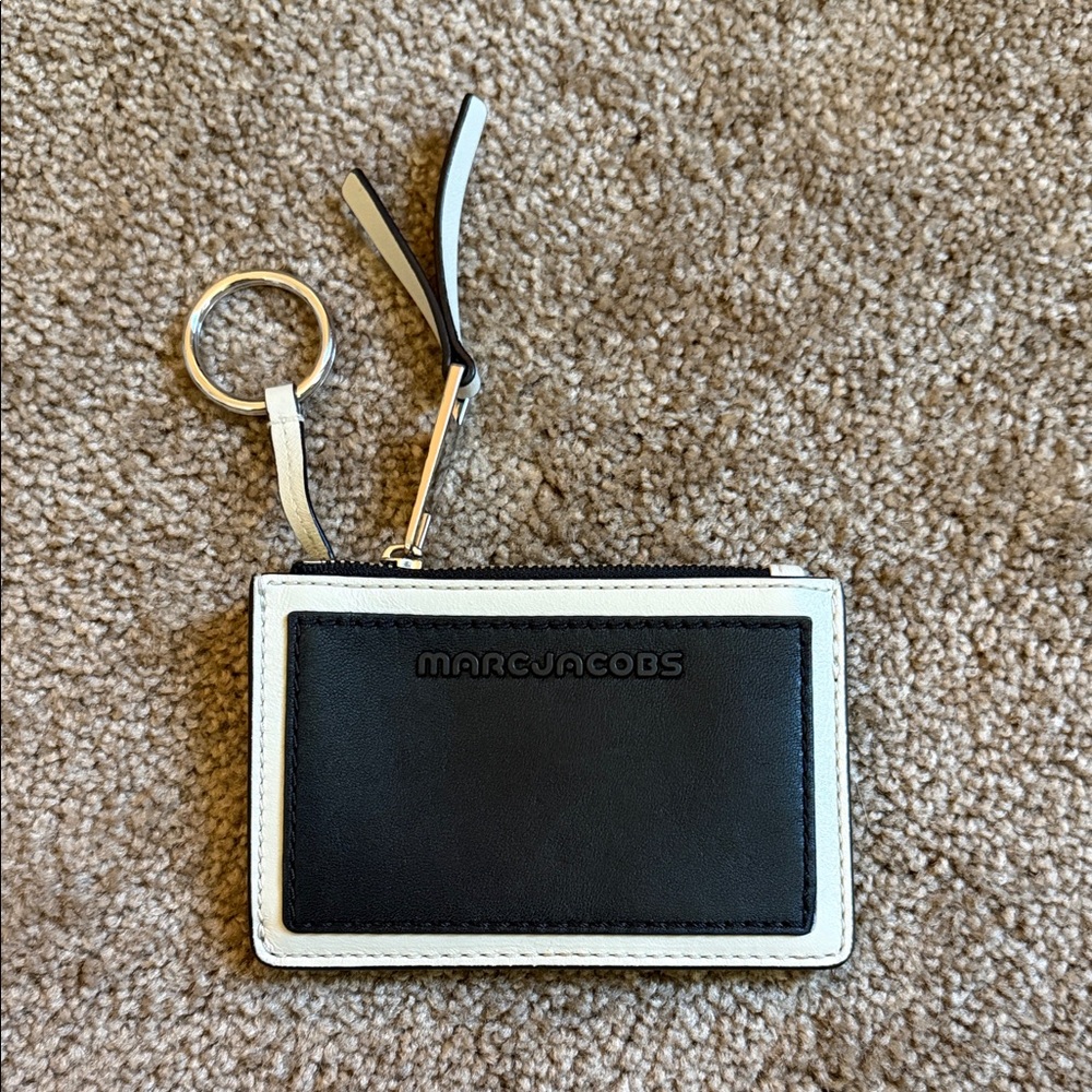 Marc Jacobs Two-Tone Key and Card Holder